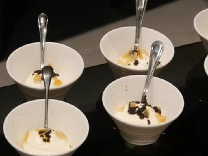 Truffle honey (raw honey infused with black truffle)