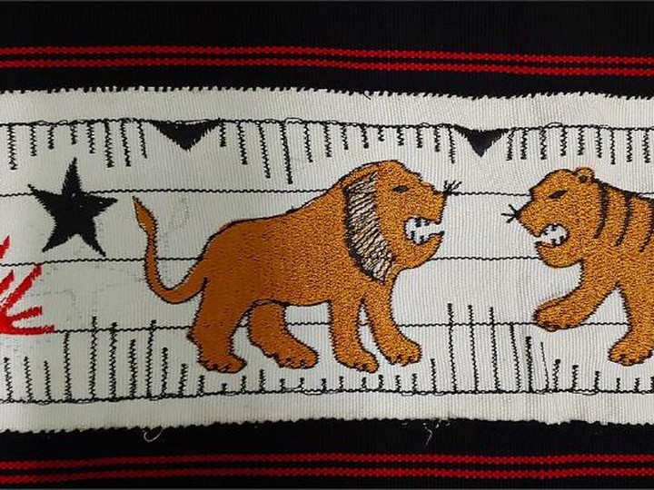 Naga handwoven tribal shawl